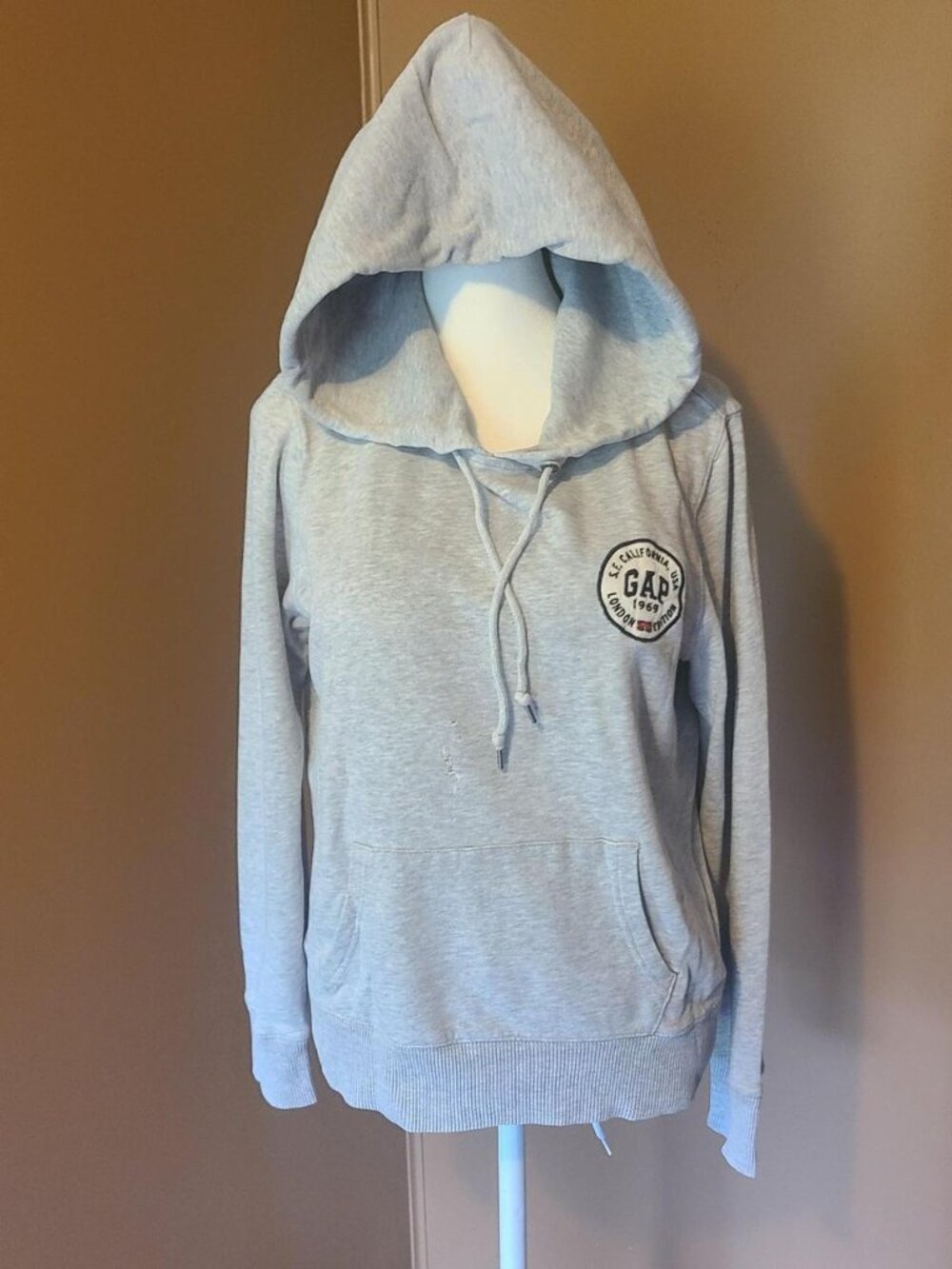 GAP 1969 London Edition Pullover Mens S Womens M Gray Minimalist Streetwear